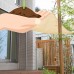 Shatex Patio Awning Breathable Shade Cloth 12x16ft Beige   